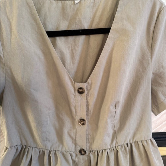 Jenny Kayne Kate style dress Tan Button-Down Dress - Picture 4 of 4